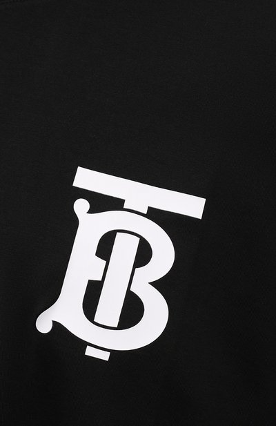 Хлопковая футболка BURBERRY, арт. 8017472, фото 5