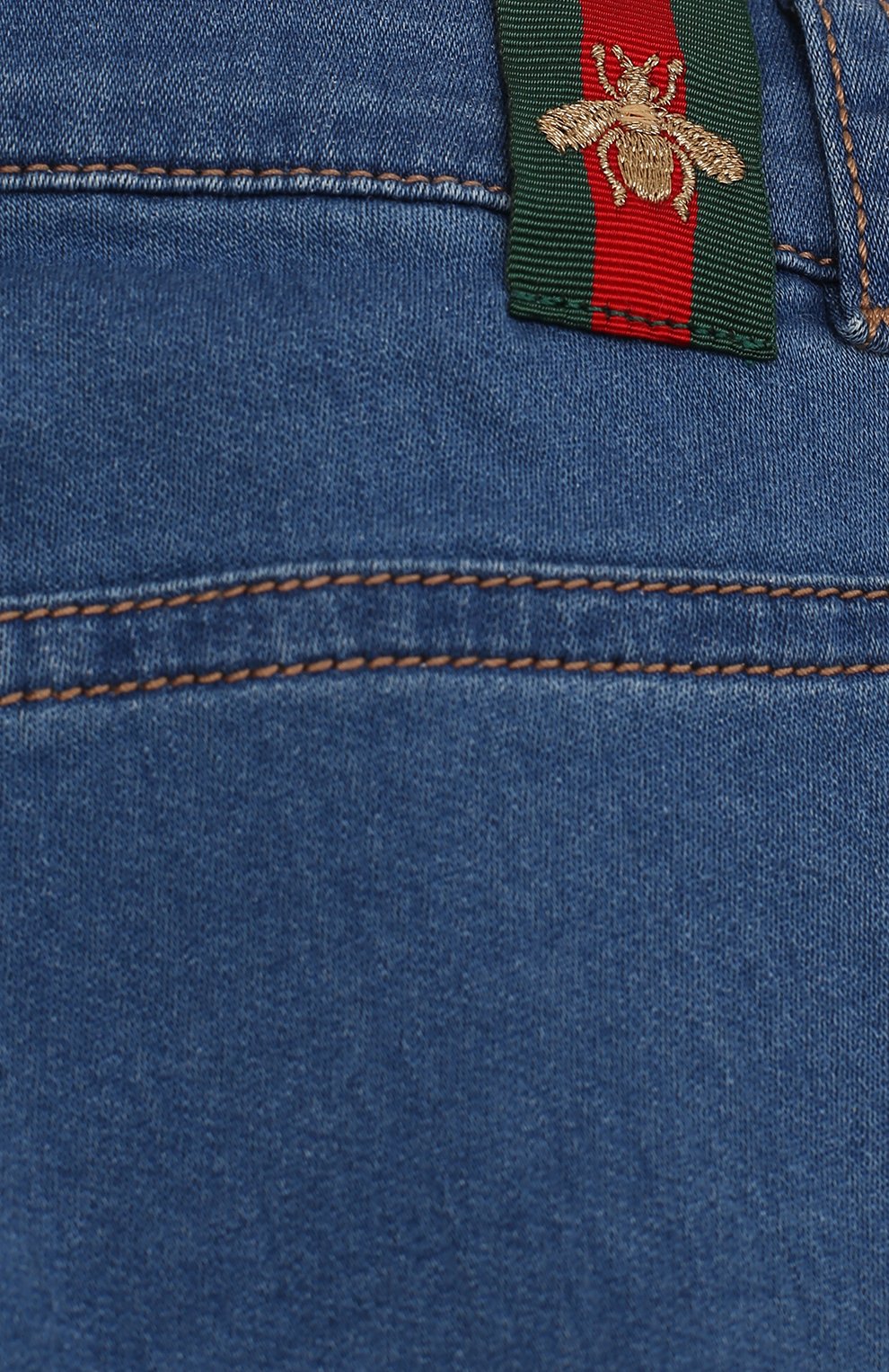 Джинсы зауженного кроя с нашивкой GUCCI, арт. 433967/X7B39, фото 3
