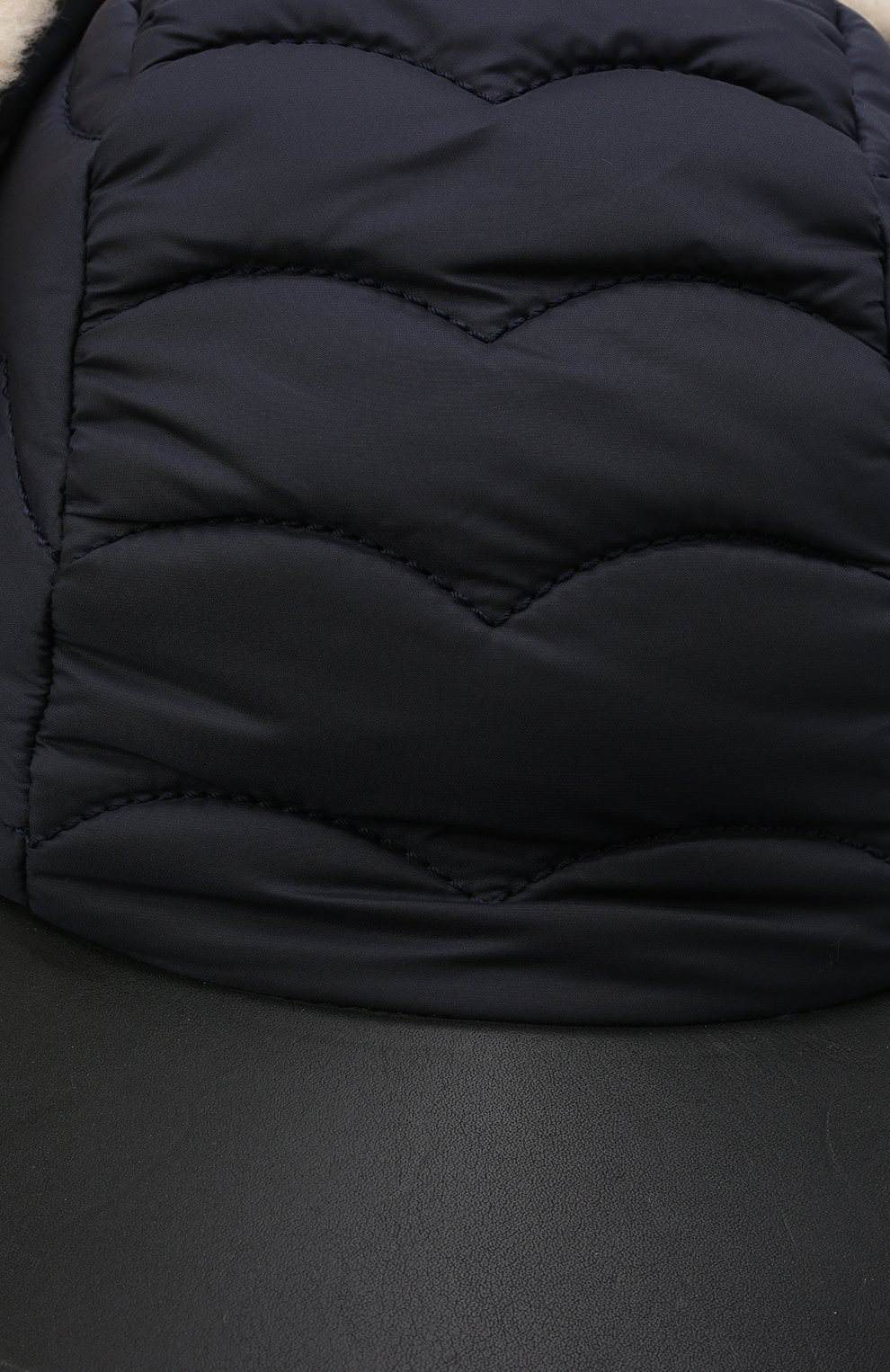 Шапка-ушанка с отделкой из овчины CHLOÉ, арт. CHC21WD016NSS, фото 4