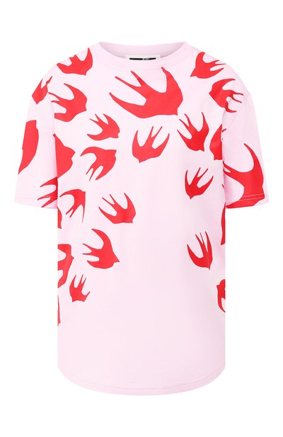 Женская хлопковая футболка MCQ SWALLOW, арт. 494256/RLT71