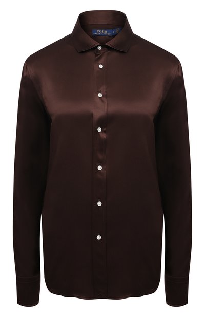 Атласная рубашка POLO RALPH LAUREN, арт. 211798122, фото 1