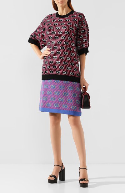 Шерстяной пуловер GUCCI, арт. 574223/XKASE, фото 2