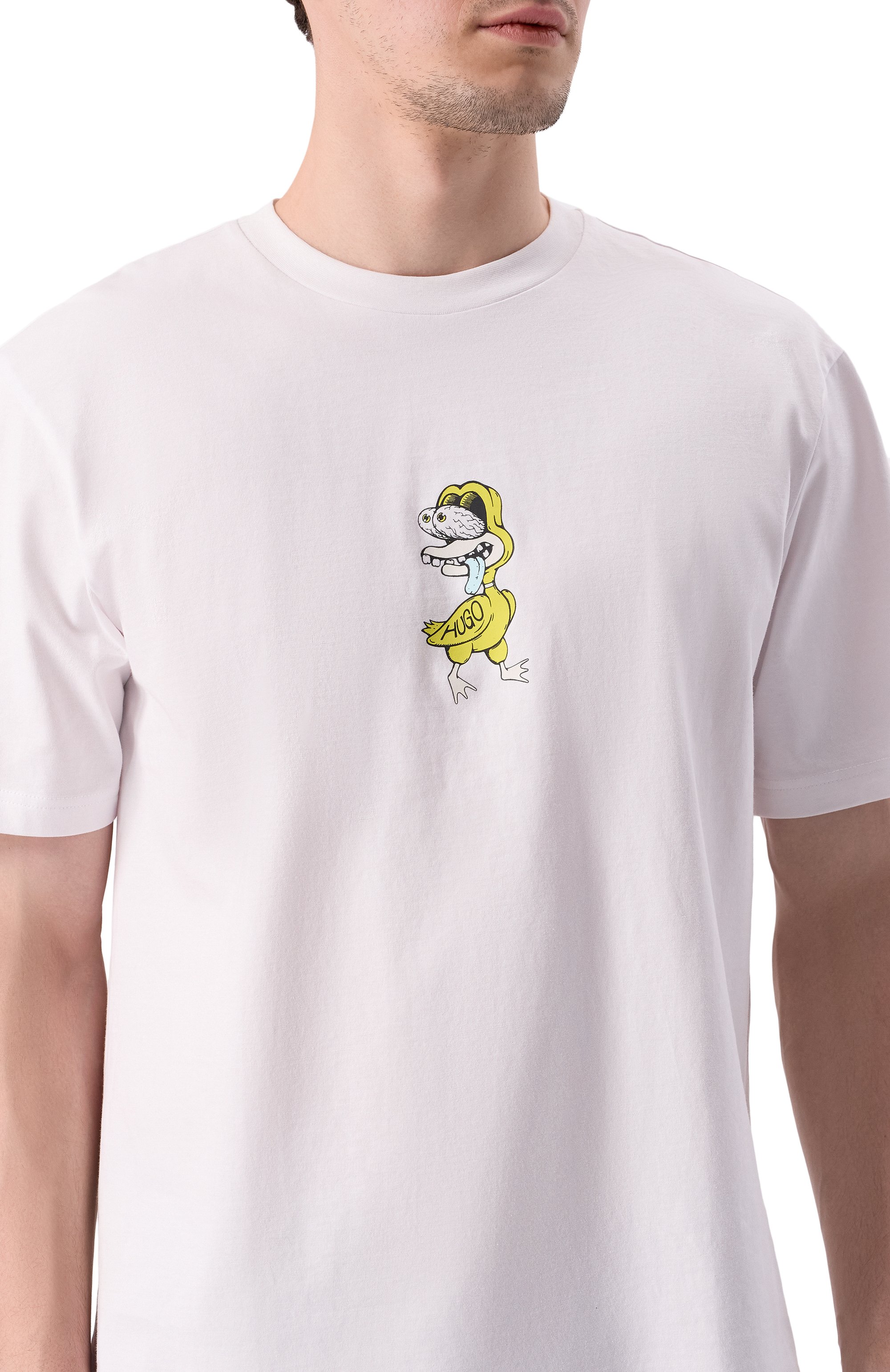 Хлопковая футболка HUGO BLUE, арт. 50533391, фото 5