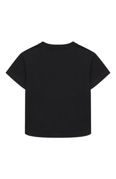 Хлопковая футболка PALM ANGELS черного цвета по цене 10650 руб., арт. PBAA003S26JER001, фото 2 Хлопковая футболка PALM ANGELS, арт. PBAA003S26JER001, фото 2