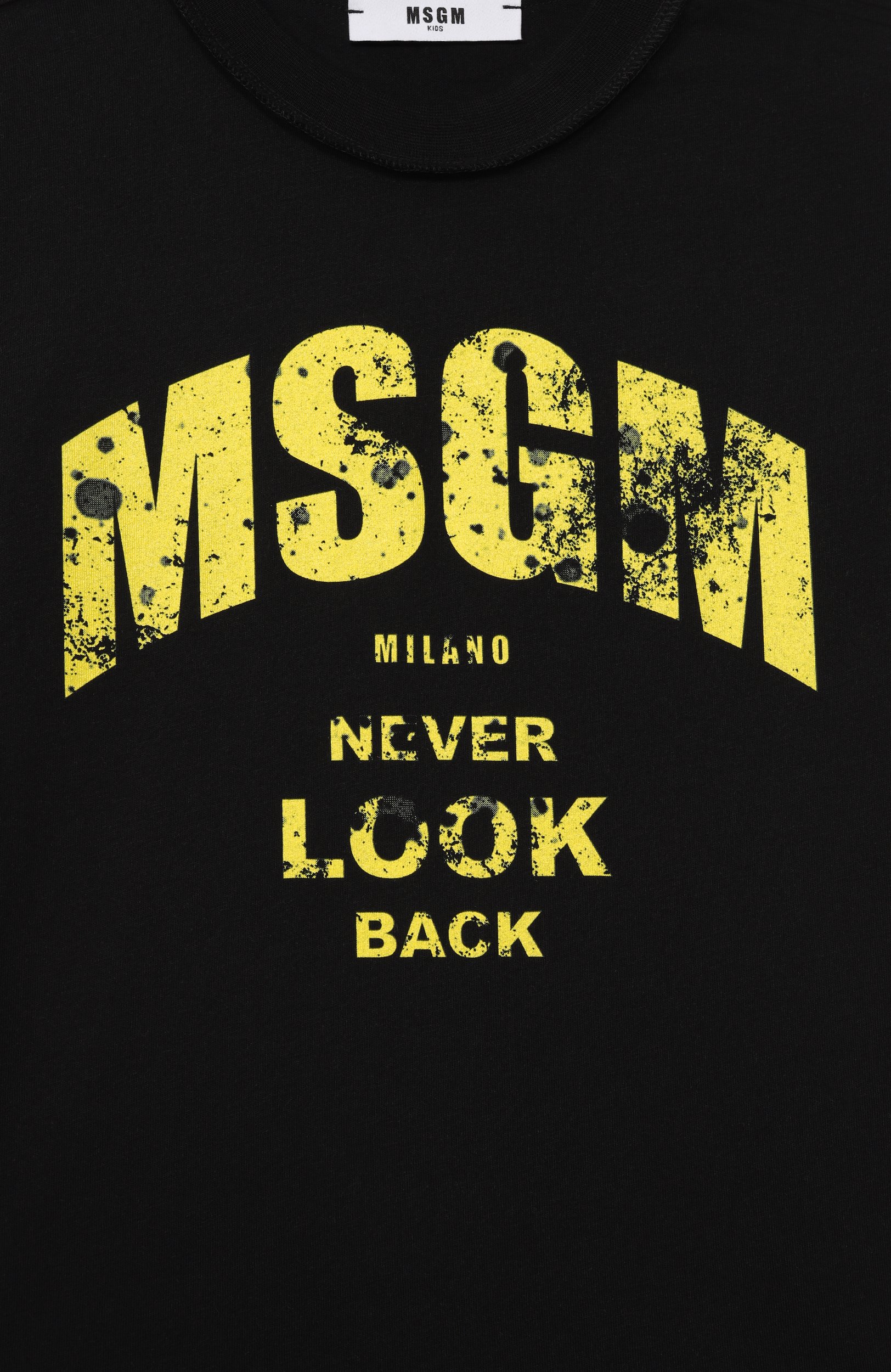 Хлопковая футболка MSGM KIDS, арт. F6MSJBTH321, фото 3