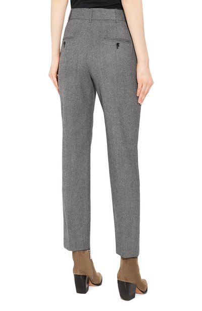 Шерстяные брюки ISABEL MARANT черного цвета по цене 44600 руб., арт. PA1375-20P011I/S0NNEL, фото 4 Шерстяные брюки ISABEL MARANT, арт. PA1375-20P011I/S0NNEL, фото 4