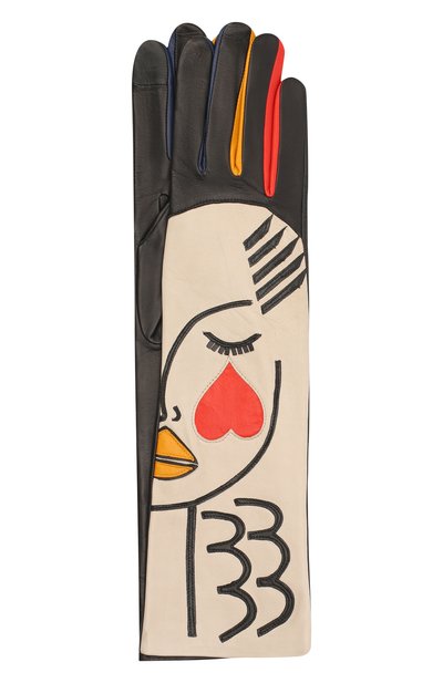 Кожаные перчатки AGNELLE, арт. L_AUTRE_M0I/S, фото 1