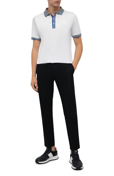 Комбинированные кроссовки prax 01 PRADA, арт. 4E3571-3L3F-F0I33-G000, фото 2