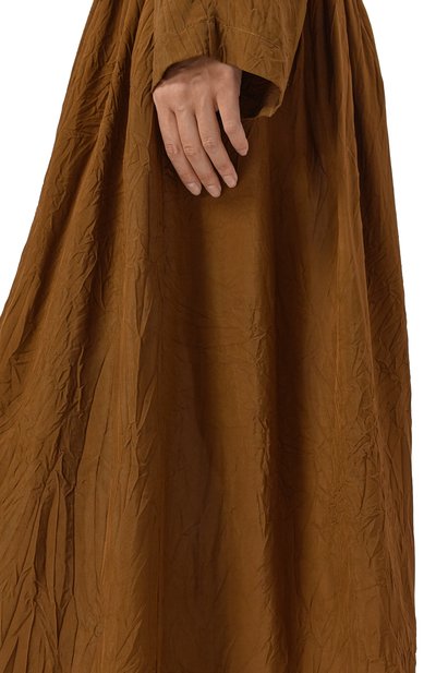 Юбка из вискозы UMA WANG коричневого цвета по цене 89950 руб., арт. S3 M UP2002, фото 5 Юбка из вискозы UMA WANG, арт. S3 M UP2002, фото 5