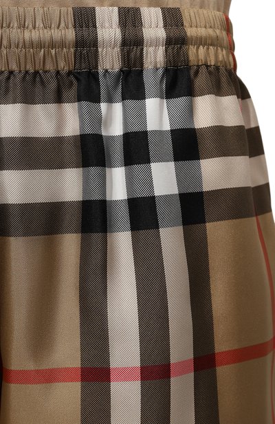 Шелковые шорты BURBERRY, арт. 8051281, фото 5