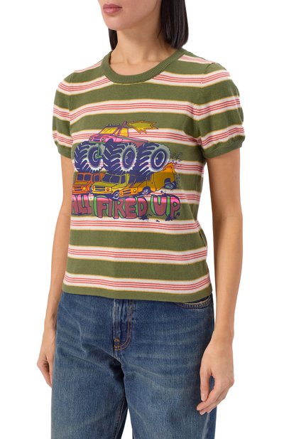 Хлопковый пуловер MOTHER, арт. 81976-1840/THE ITTY BITTY SC00P, фото 3