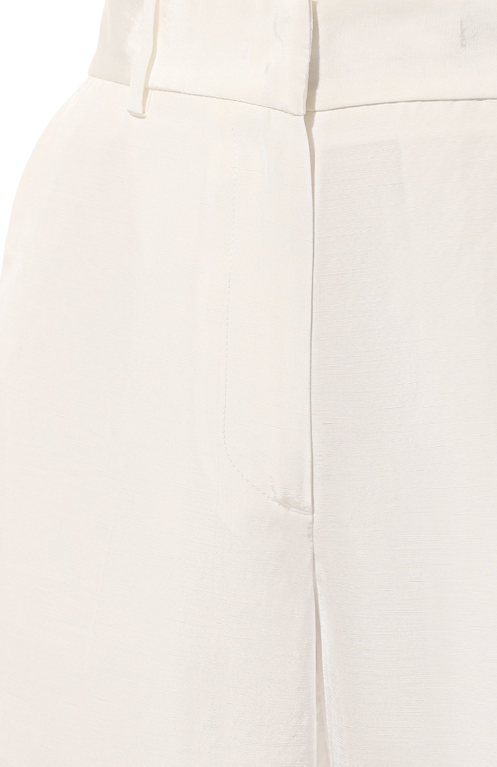 Брюки из вискозы и льна MSGM, арт. 3442MDP13/237309, фото 5