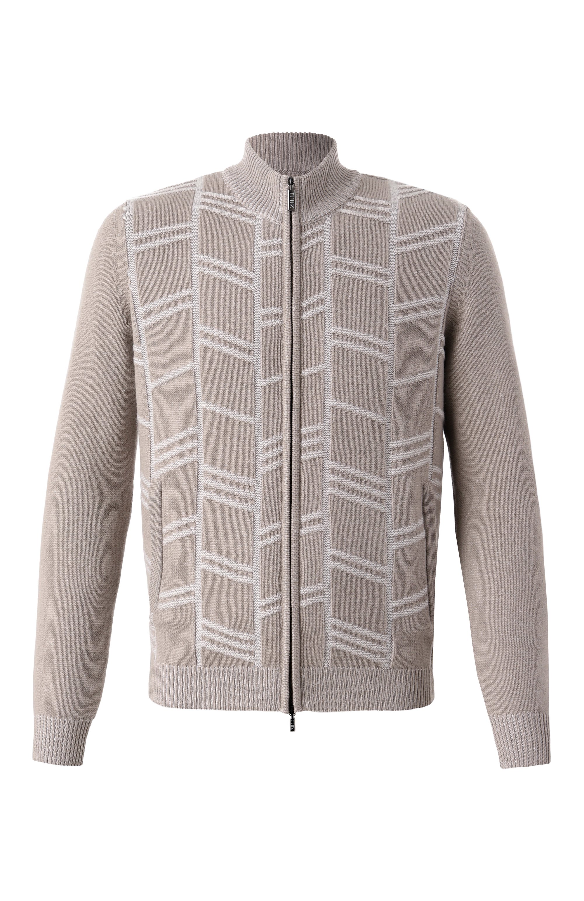 Кардиган из кашемира и шерсти ZILLI, арт. KZMC01M0280VTIL00, фото 1