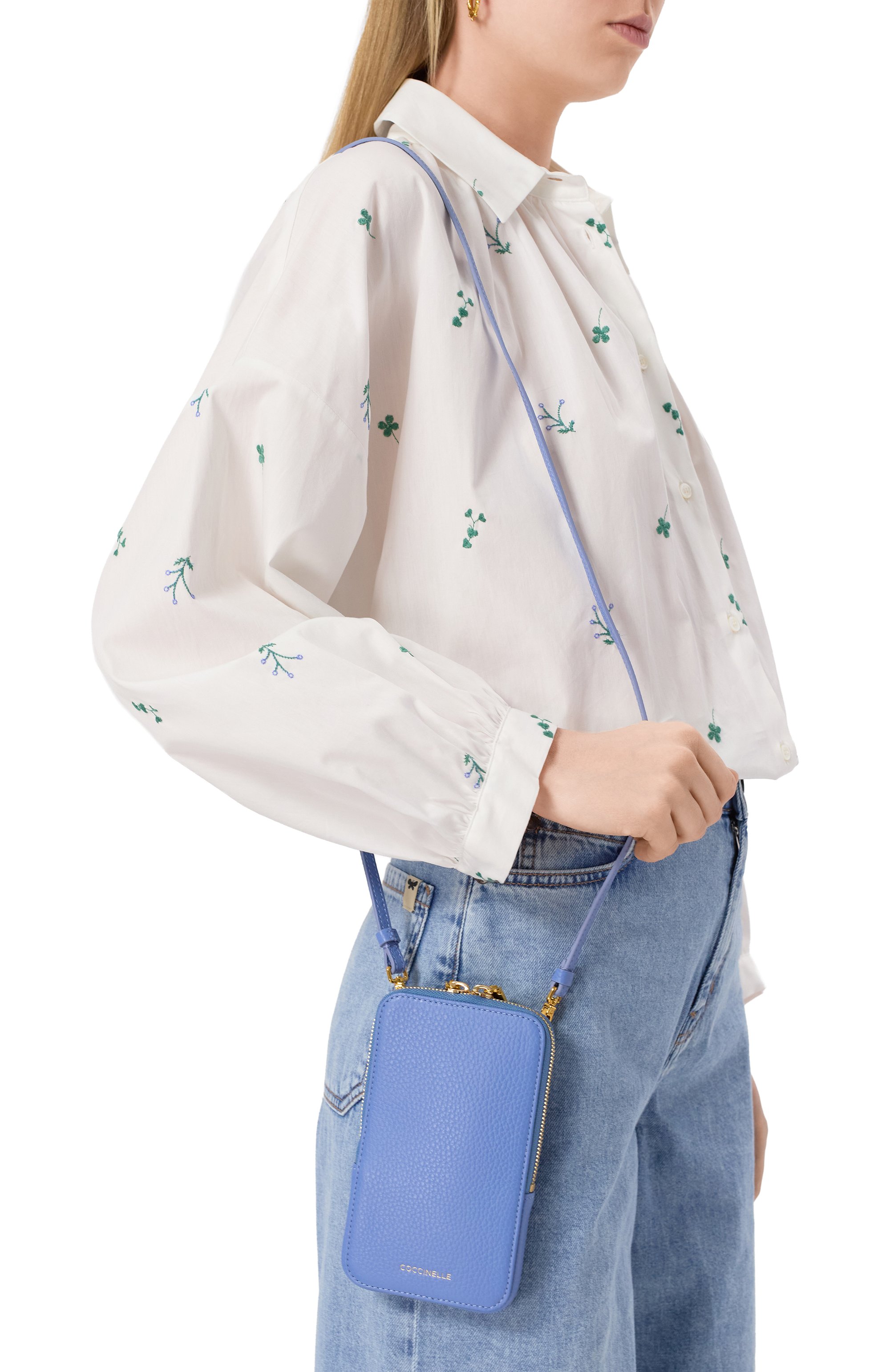 Кожаный чехол flor для телефона COCCINELLE, арт. E5MI5270101, фото 2