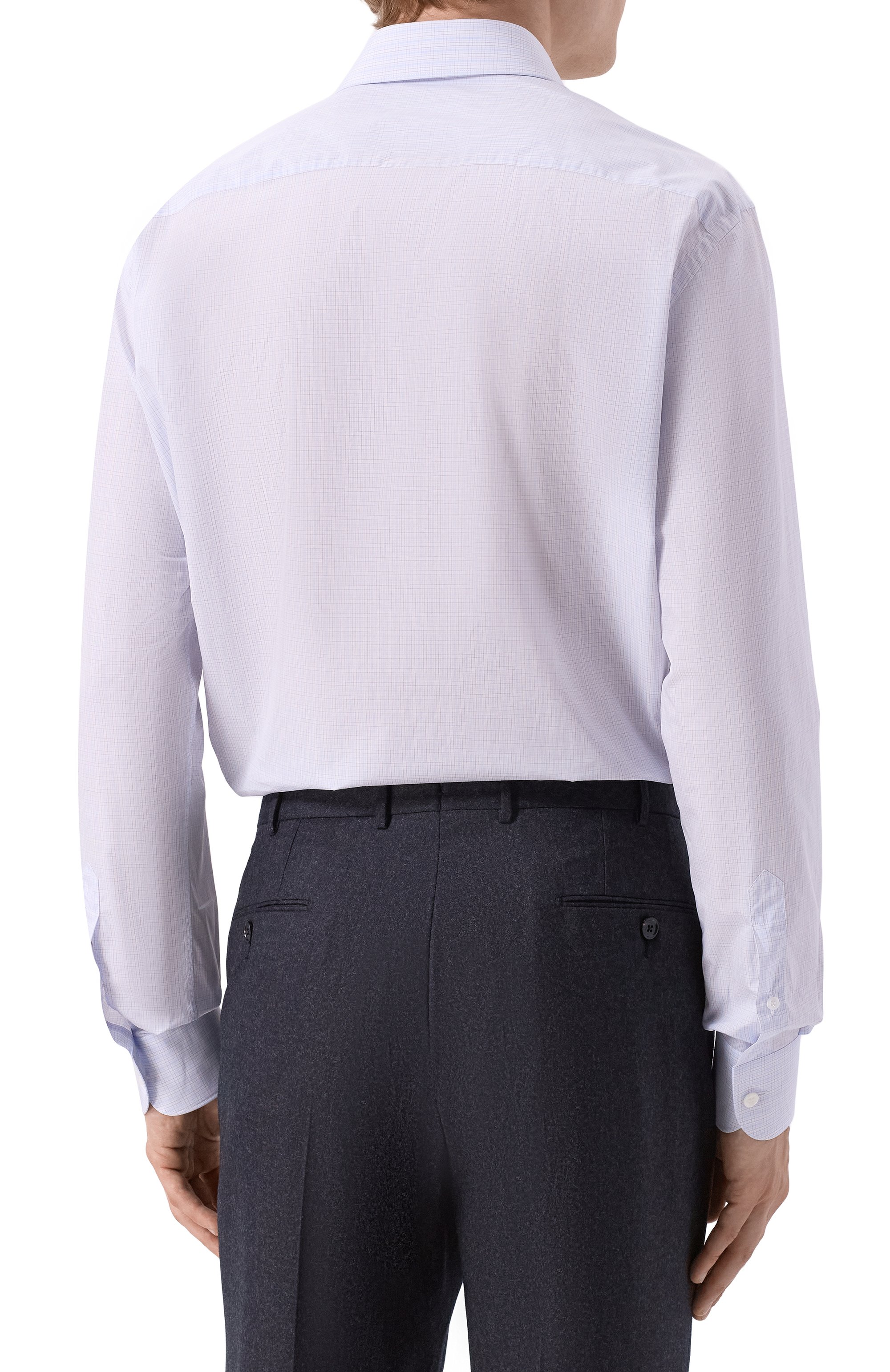 Хлопковая сорочка BRIONI, арт. RCB10L/0D04H, фото 4