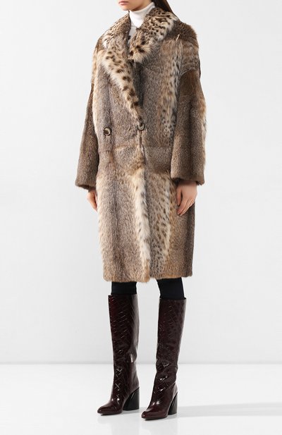 Шуба из меха рыси COLOR TEMPERATURE, арт. K9/21, фото 3