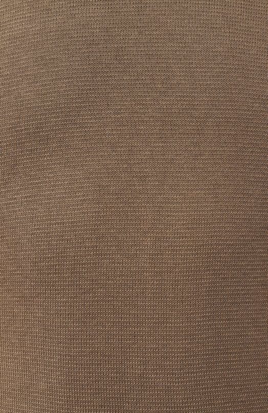 Джемпер из шелка и хлопка Paul&Shark 25411509 Коричневый  25411509 Фото 6