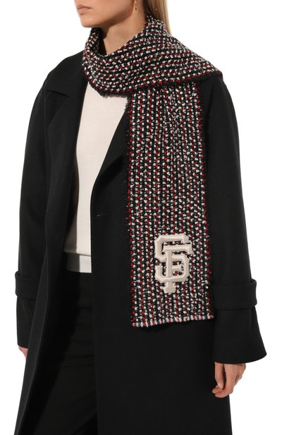 Шерстяной шарф GUCCI, арт. 543298 3GB63, фото 2