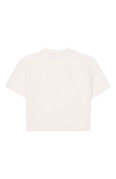 Хлопковая футболка ELISABETTA FRANCHI LA MIA BAMBINA, арт. EFTS2400/JE006/10A-12A+, фото 2