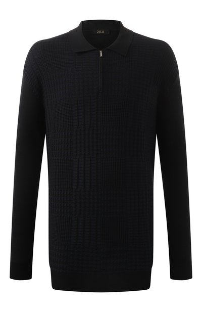 Мужская поло из кашемира и шелка ZILLI, арт. KZP001M0330VPDG00/64