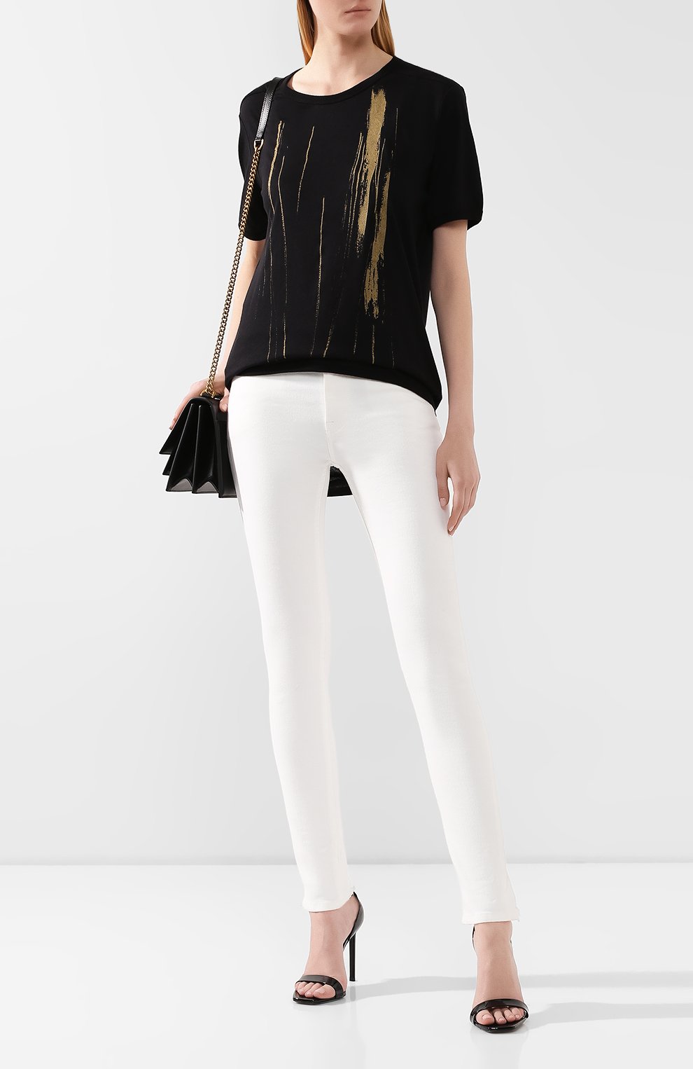 Хлопковая футболка ANN DEMEULEMEESTER, арт. 1902-3965-232-098, фото 2