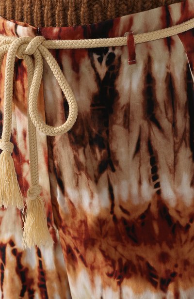 Брюки с поясом NANUSHKA, арт. GIADA_TIE DYE PRINT_CUPR0, фото 5