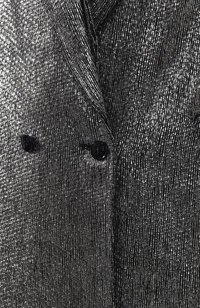 Пальто RTA серебряного цвета по цене 107000 руб., арт. WF9358-4012BSTD, фото 5 Пальто RTA, арт. WF9358-4012BSTD, фото 5