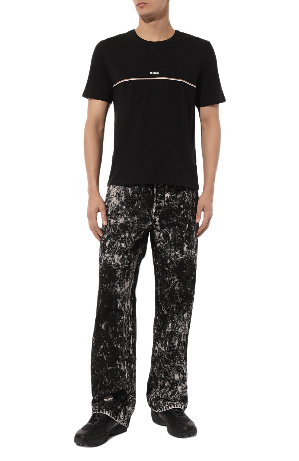 Хлопковая футболка BOSS, арт. 50502864, фото 2
