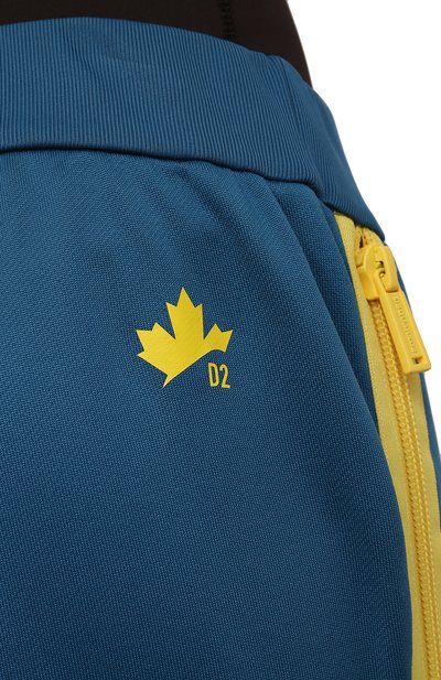 Джоггеры DSQUARED2 голубого цвета по цене 58150 руб., арт. S75KB0263/S25497, фото 5 Джоггеры DSQUARED2, арт. S75KB0263/S25497, фото 5
