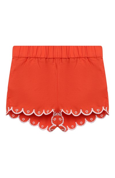 Комплект из топа и шорт STELLA MCCARTNEY кораллового цвета по цене 7455 руб., арт. 602544/SQK79, фото 4 Комплект из топа и шорт STELLA MCCARTNEY, арт. 602544/SQK79, фото 4