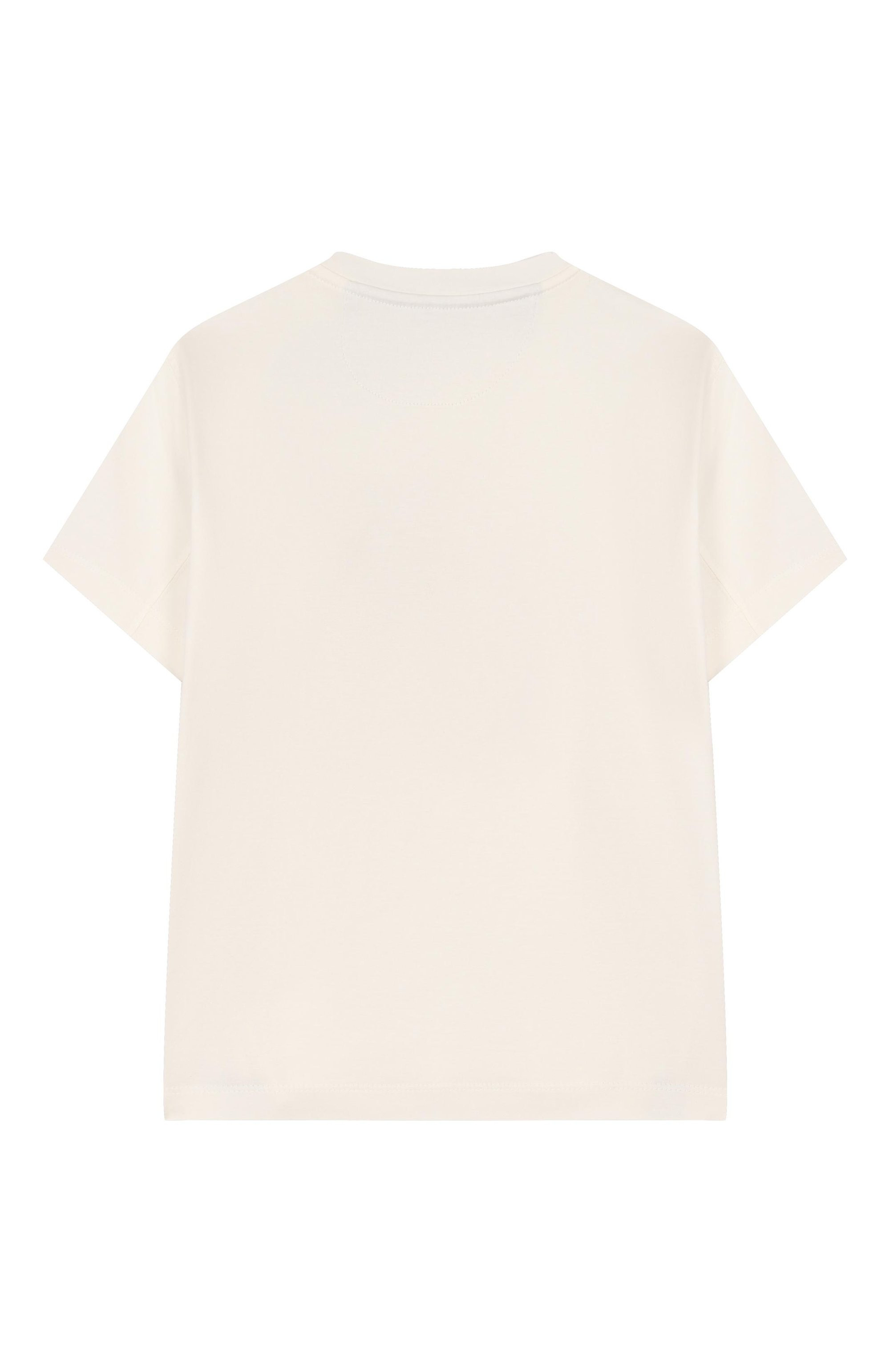 Хлопковая футболка BRUNELLO CUCINELLI, арт. B0B13T189C, фото 2