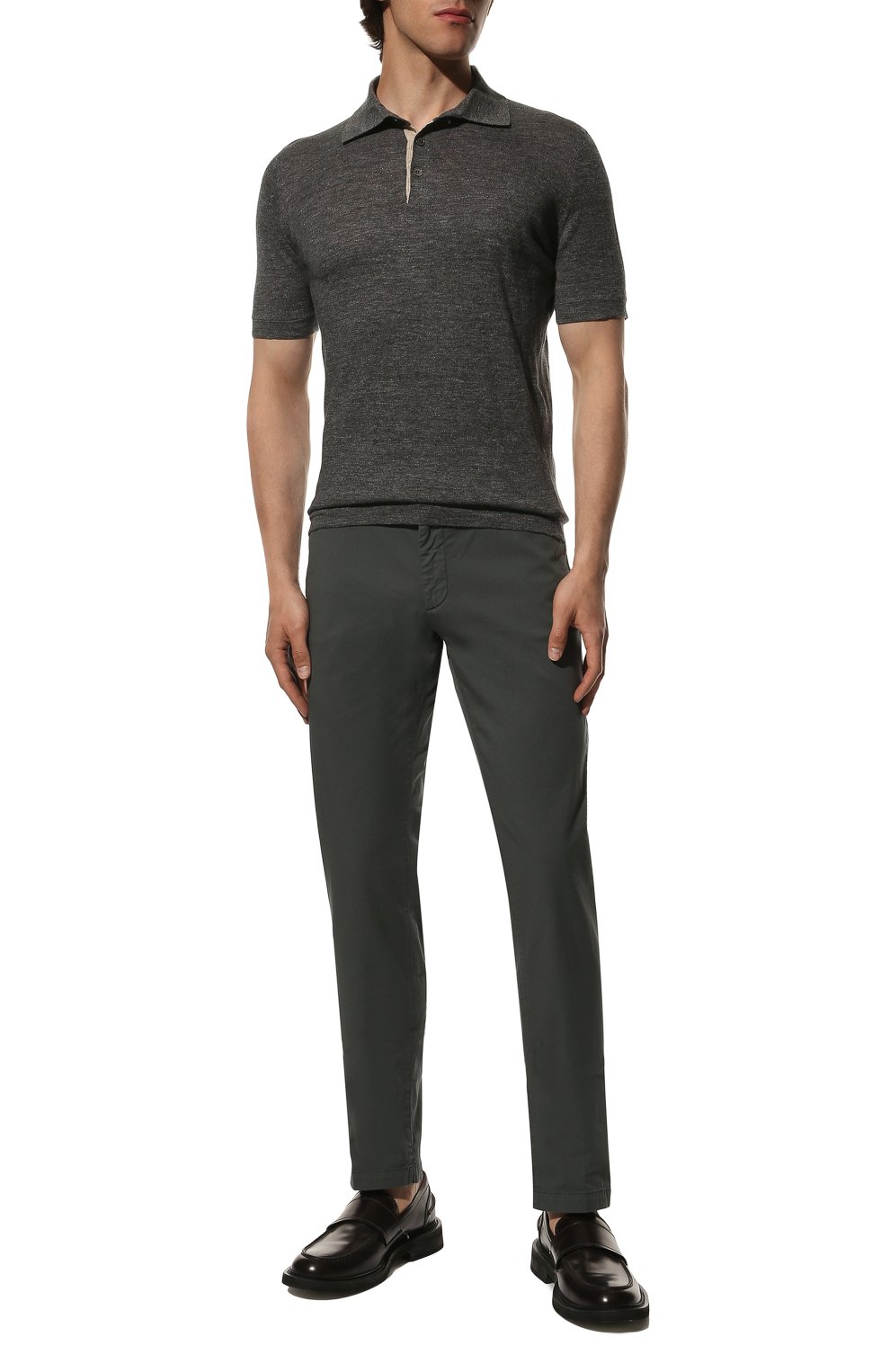 Хлопковые брюки HUGO, арт. 50325936, фото 2