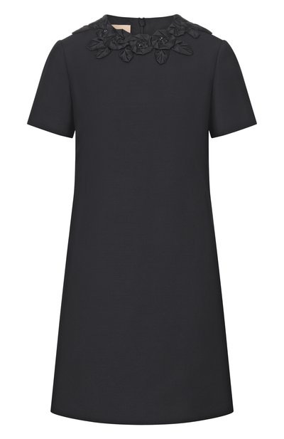 Женское платье и з шерсти и хлопка VALENTINO, арт. 8B3VAHC6/1CF