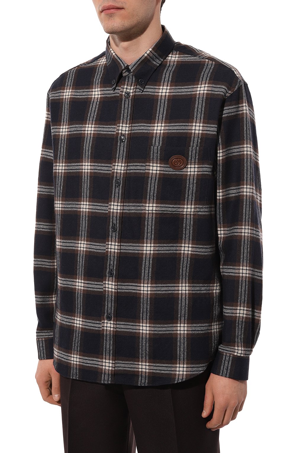 Шерстяная рубашка GUCCI, арт. 648854 Z8AMJ, фото 3