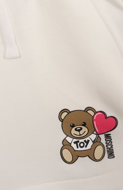 Хлопковые шорты MOSCHINO, арт. HDQ01M/LCA52/4-8, фото 3