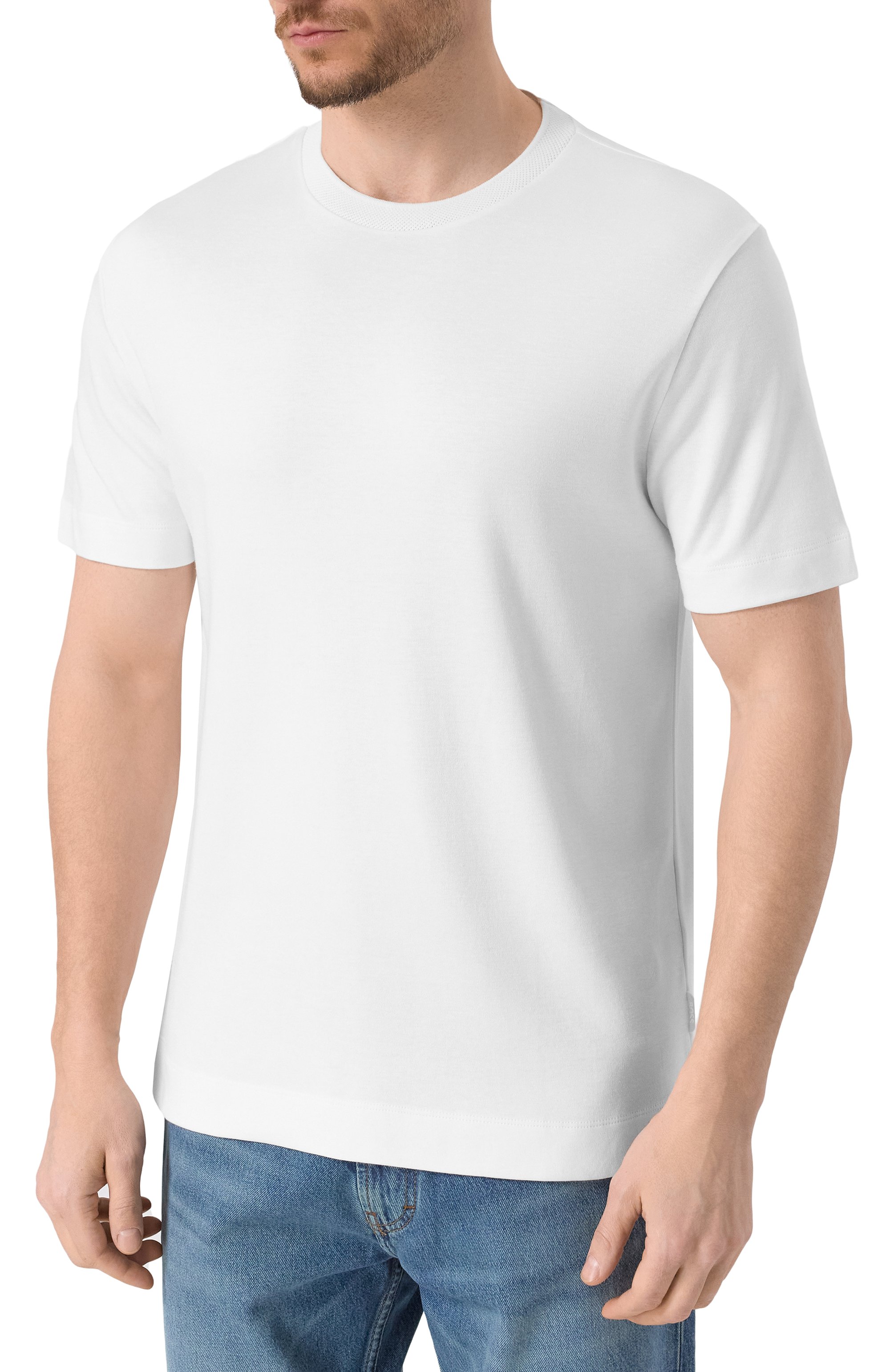 Футболка из лиоцелла и хлопка BOSS, арт. 50536636, фото 3