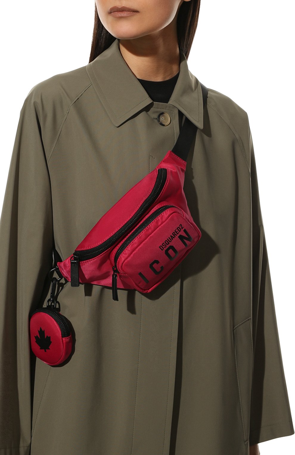 Поясная сумка d2 icon DSQUARED2, арт. BBW0034 11703199, фото 3