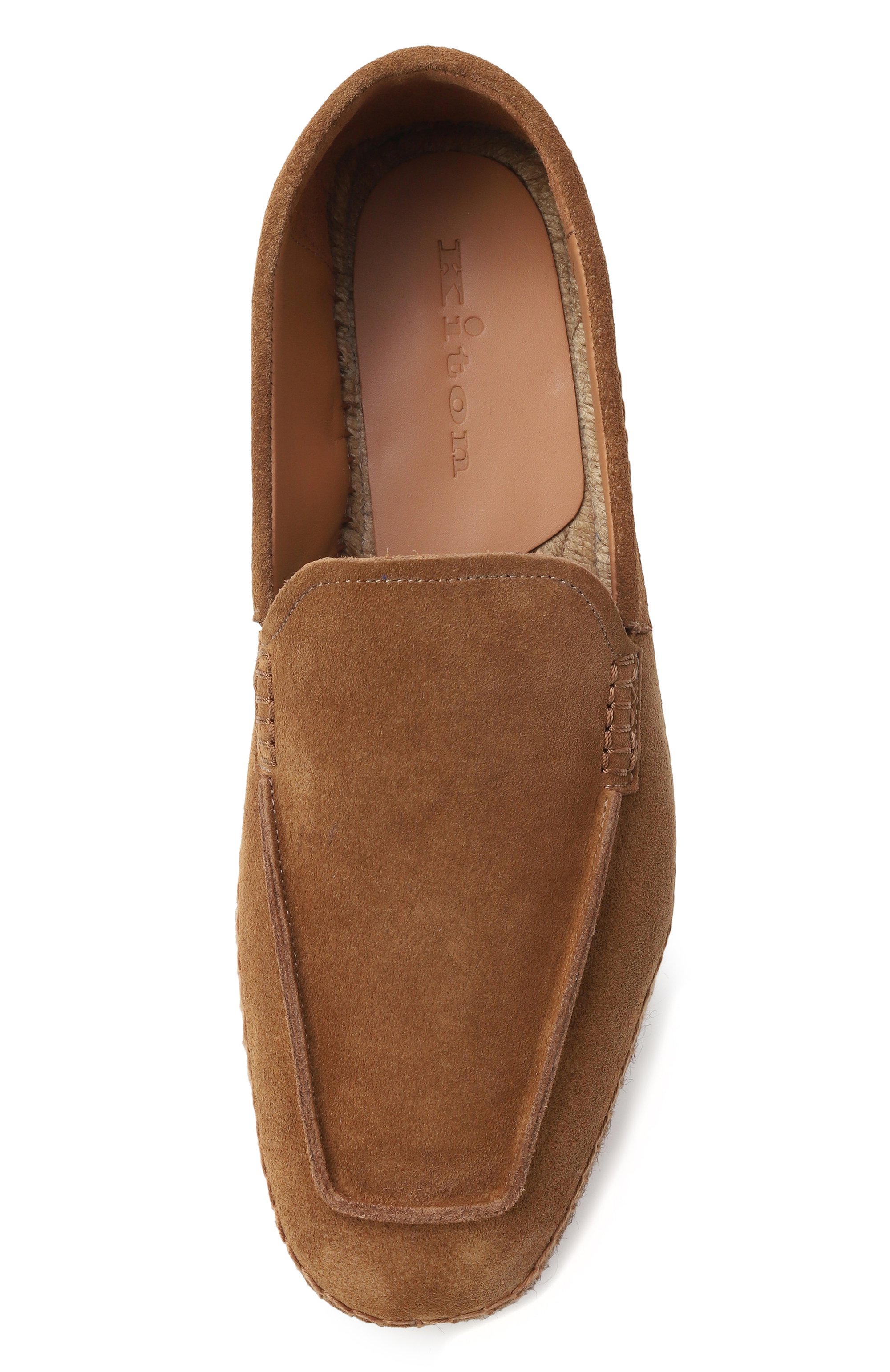 Замшевые эспадрильи KITON, арт. USSA296N0121210, фото 6