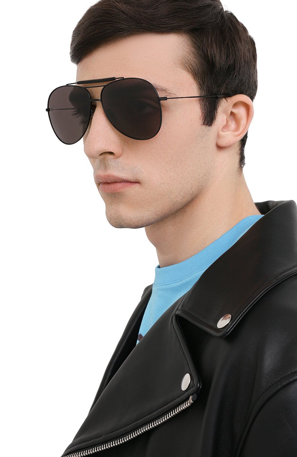 Солнцезащит ные очки SAINT LAURENT, арт. CLASSIC 11 0VER 002, фото 3