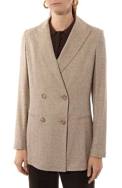 Жакет из шелка и кашемира COLOMBO, арт. GI00359/50504-620, фото 3