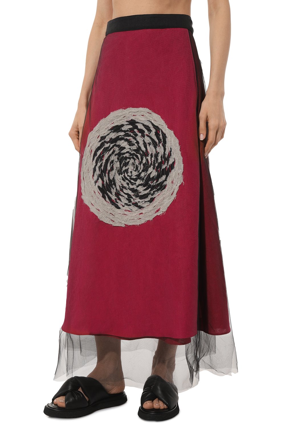 Юбка из хлопка и льна MIDGARD PARIS, арт. B41003, фото 3