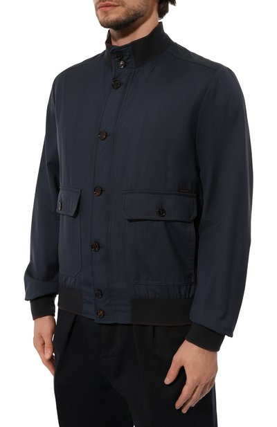 Бомбер carlos-go из шерсти и шелка MOORER, арт. 0LRAC-G0, фото 3