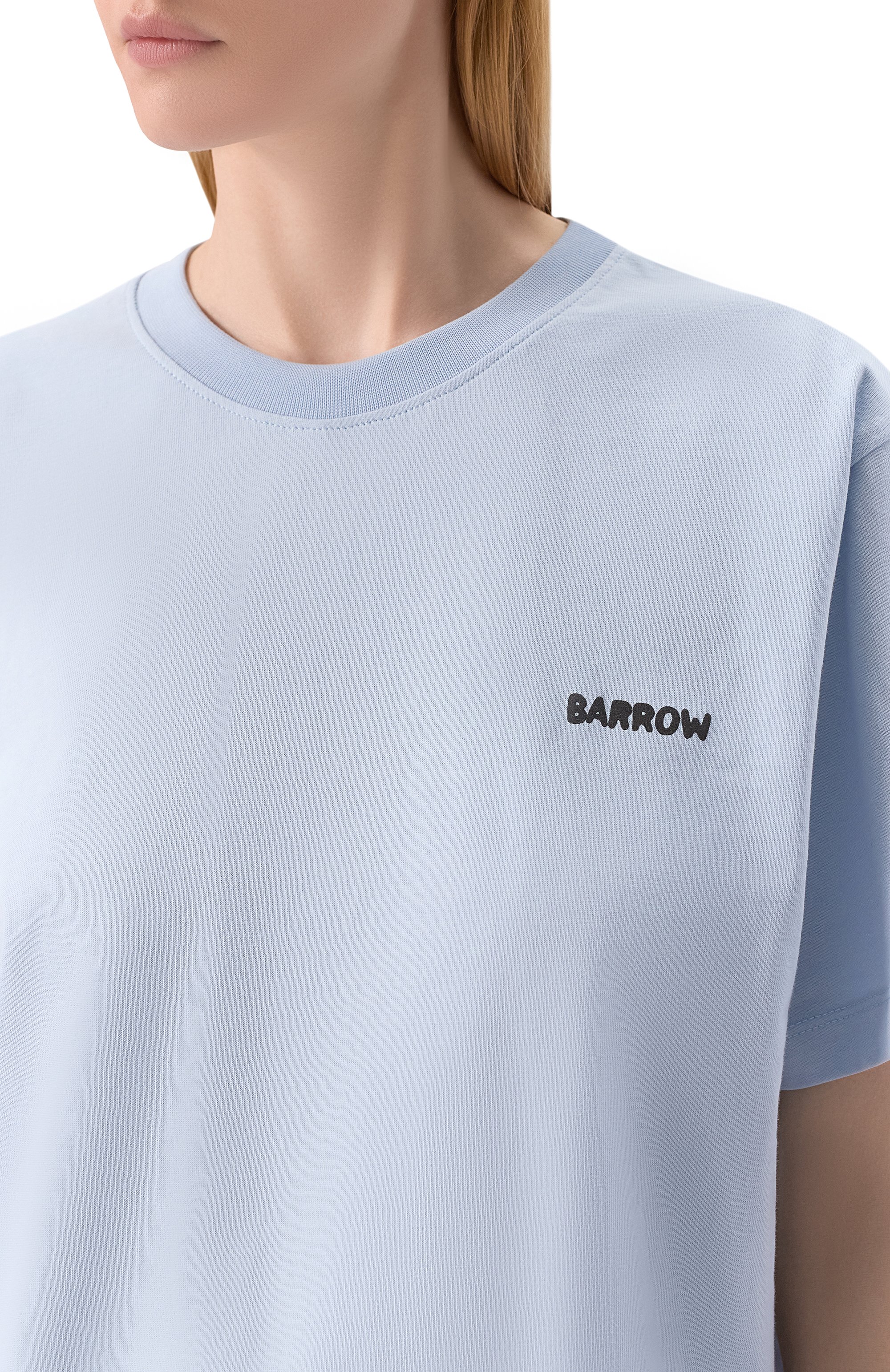 Хлопковая футболка BARROW, арт. S5BWW0TH150, фото 5
