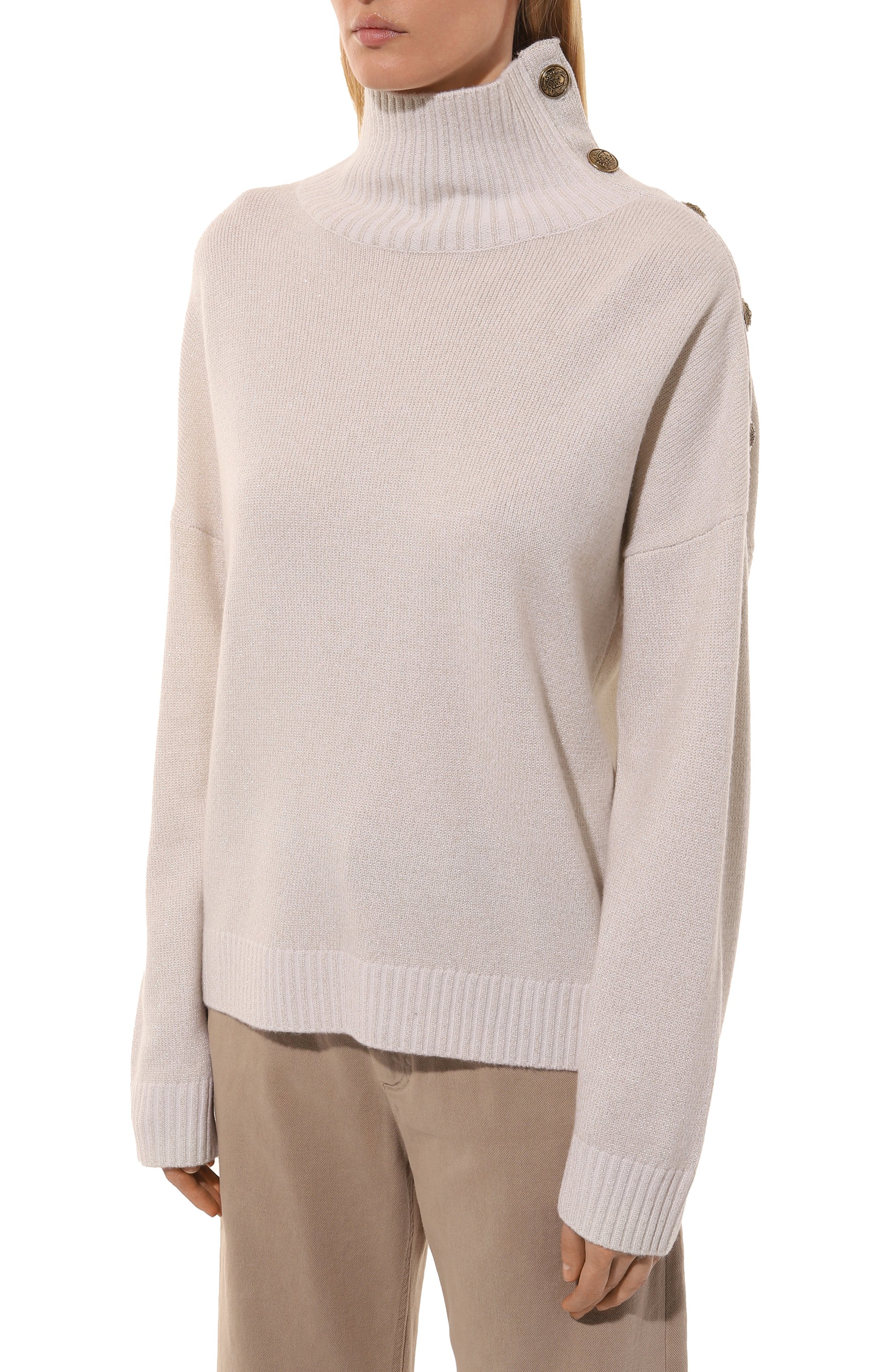 Свитер из шерсти и кашемира THE KOOPLES, арт. FPUL29100K, фото 3