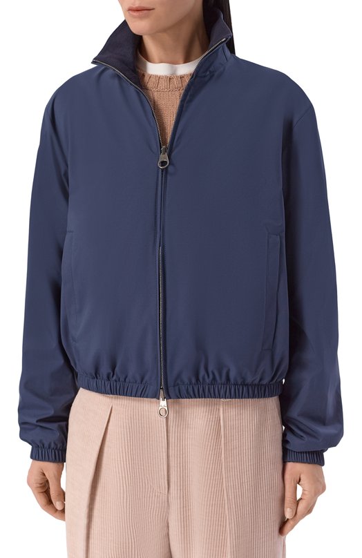 Двусторонний бомбер Loro Piana FAN0061 Синий  FAN0061 Фото 3