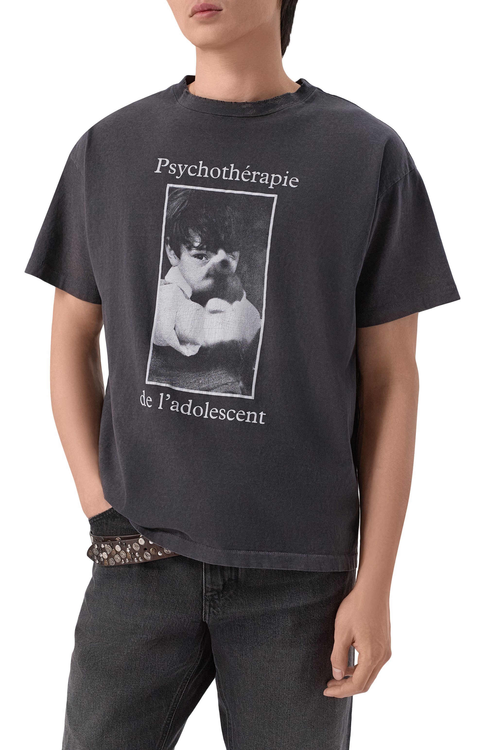 Хлопковая футболка ENFANTS RICHES DEPRIMES, арт. 010-885/C0TT0N, фото 3