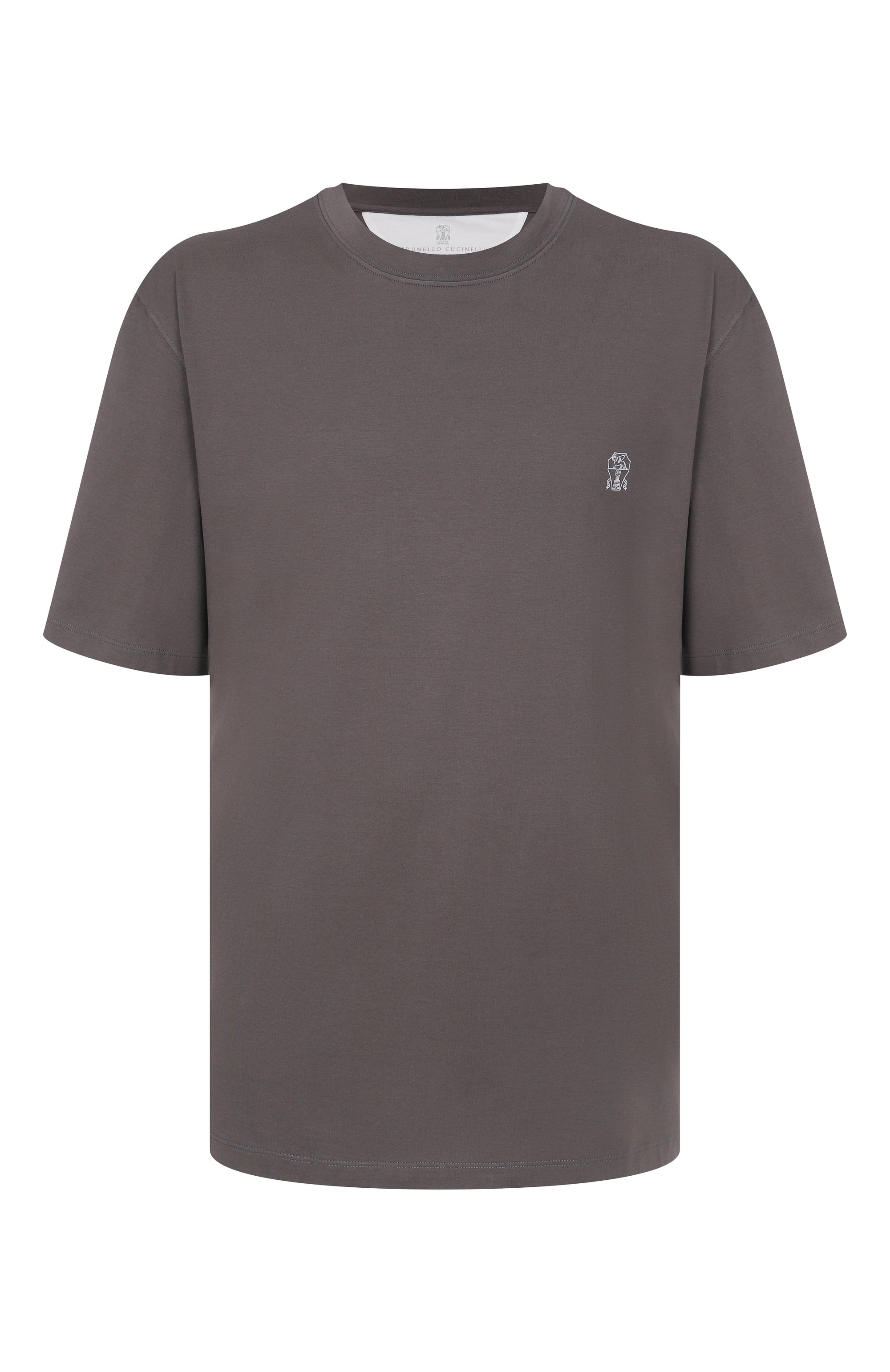 Хлопковая футболка BRUNELLO CUCINELLI, арт. M0B138440W, фото 1