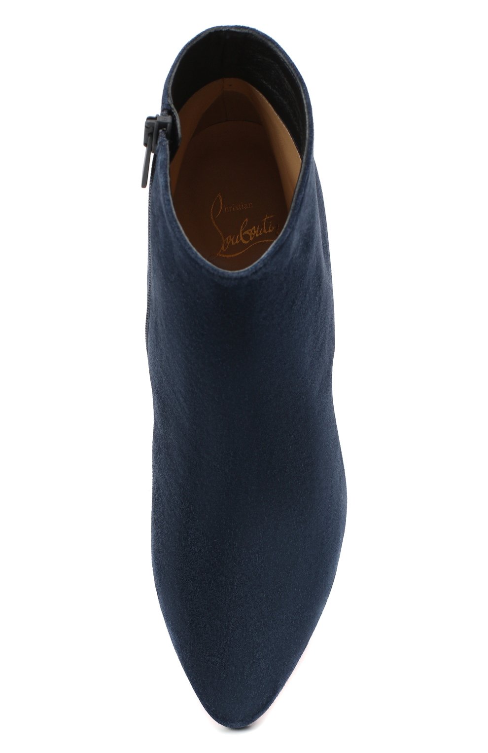 Замшевые ботильоны eloise 100 CHRISTIAN LOUBOUTIN, арт. eloise booty 100 veau velours, фото 5