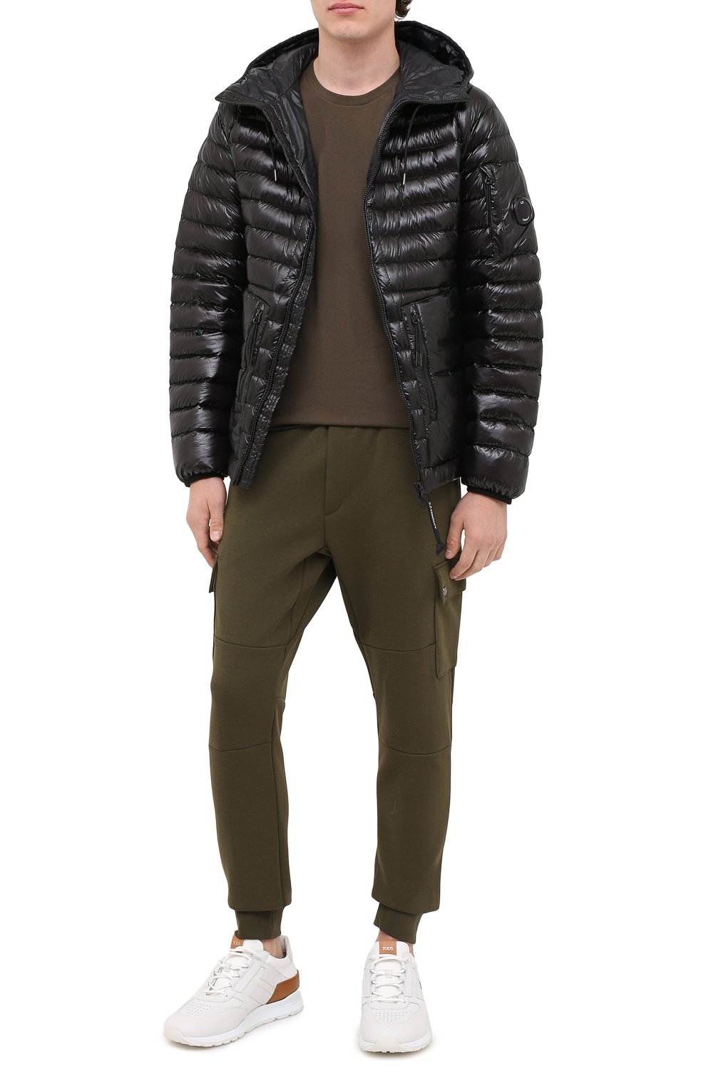 Хлопковая футболка C.P. COMPANY, арт. 09CMTS024A-005100W, фото 2