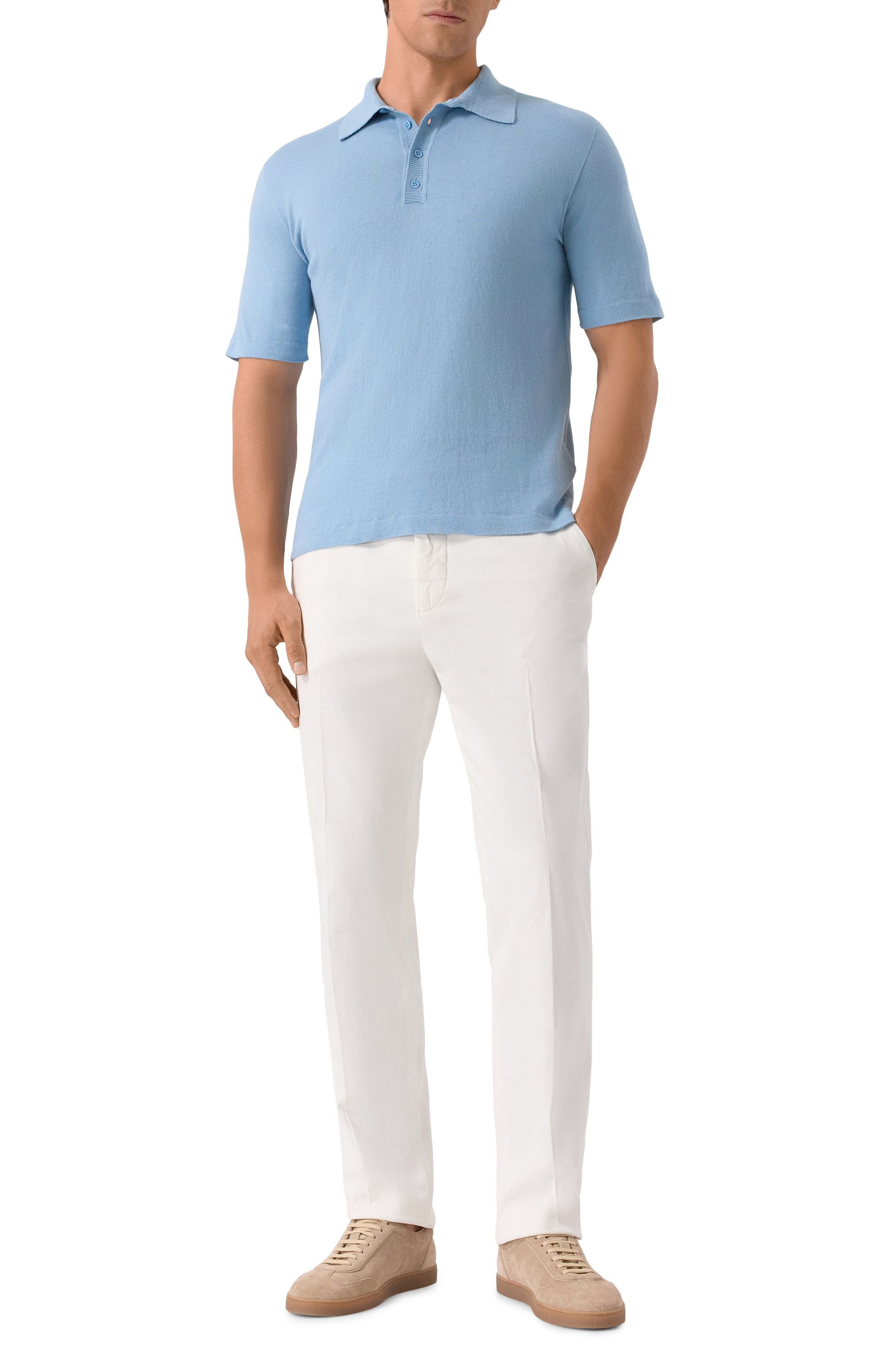 Хлопковое поло MVST, арт. MS61-644MU, фото 2